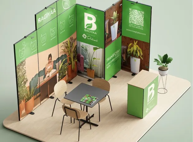 Stand de feria producido por Gráfica 360